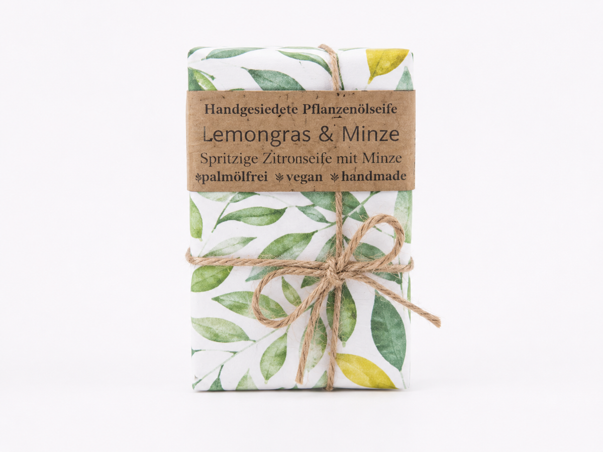 Seifenglück® – Lemongras & Minze