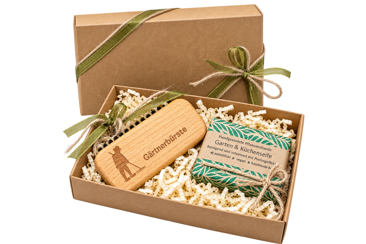 Seifenglück® – Geschenkset für Gartenfreunde