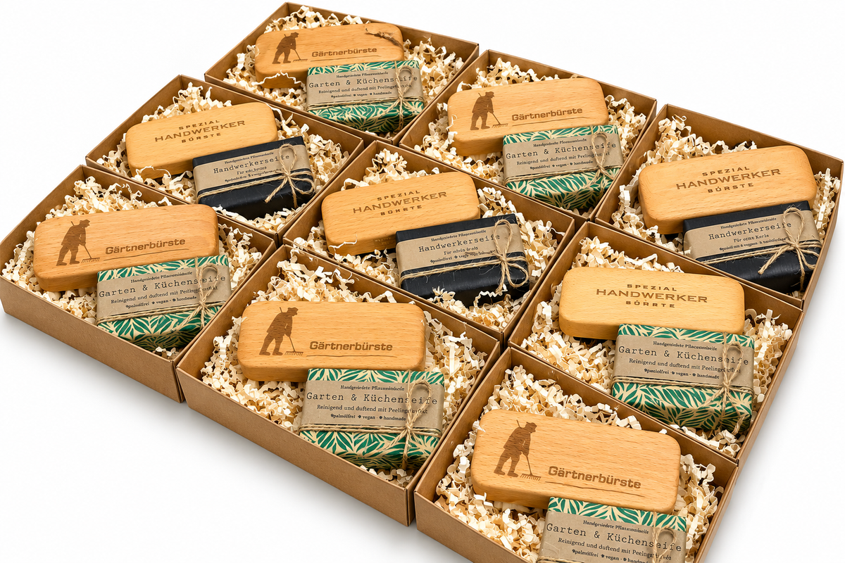 Seifenglück® – Geschenkset für Gartenfreunde