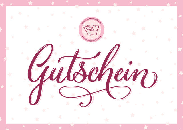 Badeträumchen-Gutschein - Freude zum Verschenken