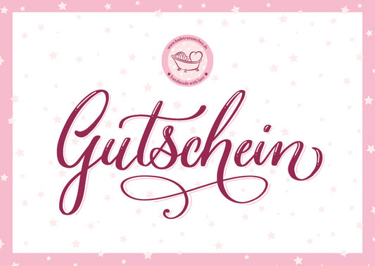 Badeträumchen-Gutschein - Freude zum Verschenken