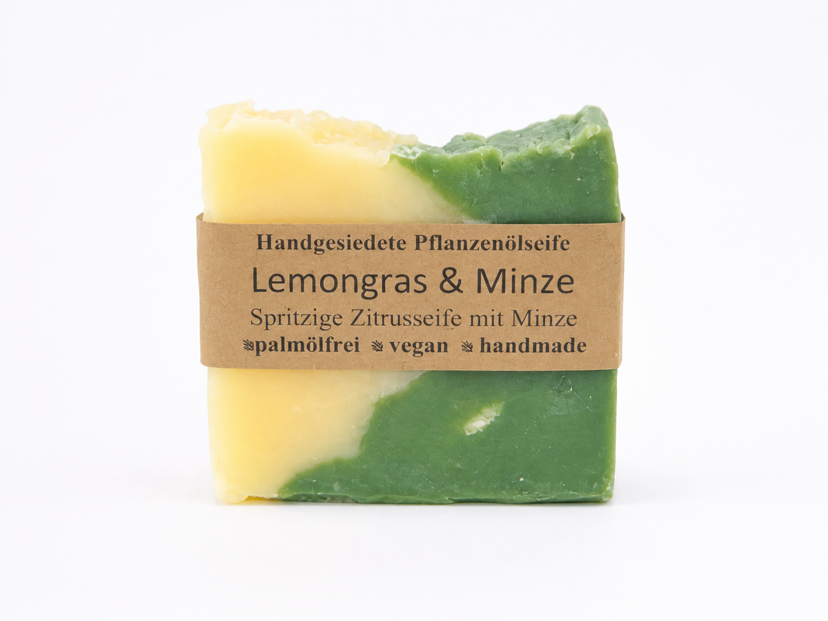Seifenglück® – Lemongras & Minze