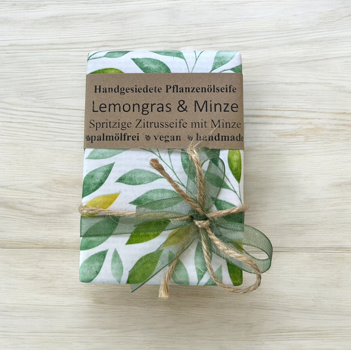Seifenglück® – Lemongras & Minze