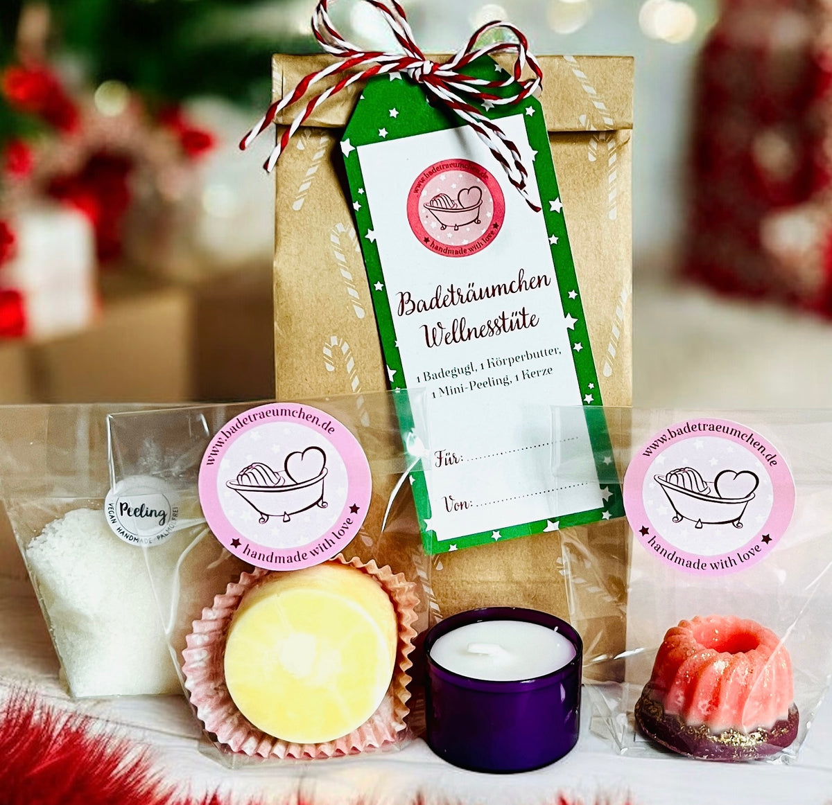 Weihnachts-Wellnesstüte – eine kleine Auszeit nur für dich