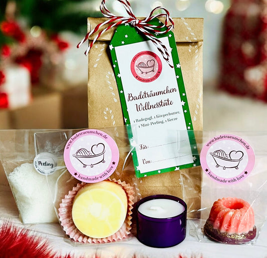 Weihnachts-Wellnesstüte – eine kleine Auszeit nur für dich